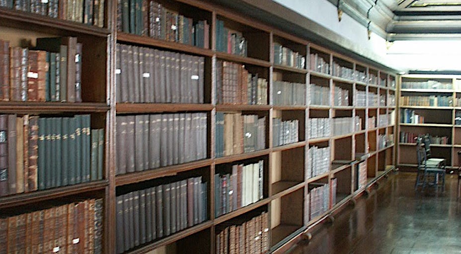 Bibliothek Mosteiro S. Bento RJ. Foto A.A.Bispo