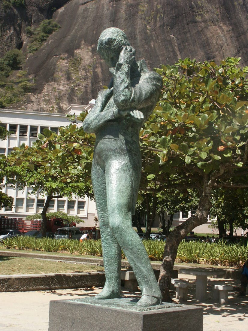 Chopin-Denkmal in Rio de Janeiro. Foto A.A.Bispo