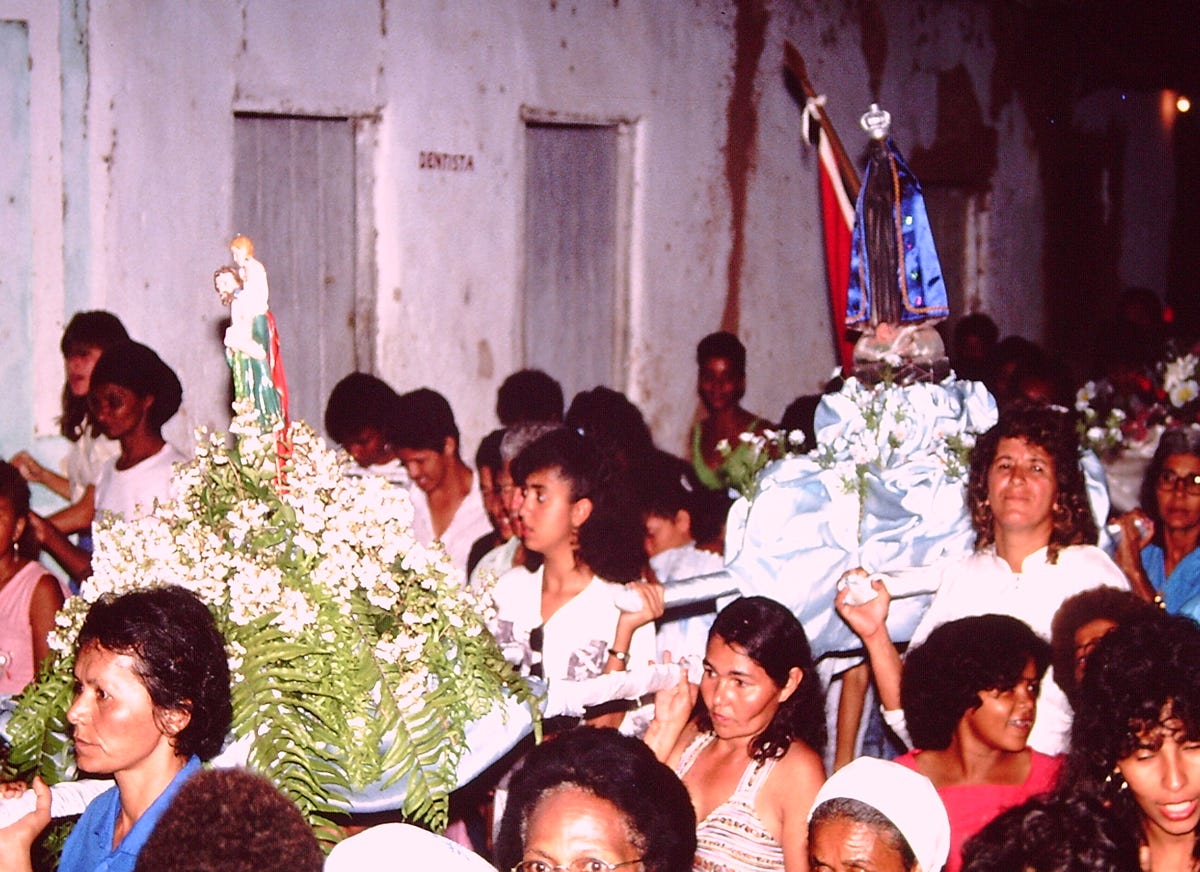 Prozession in Taperaguá, Alagoas. Foto A.A.Bispo