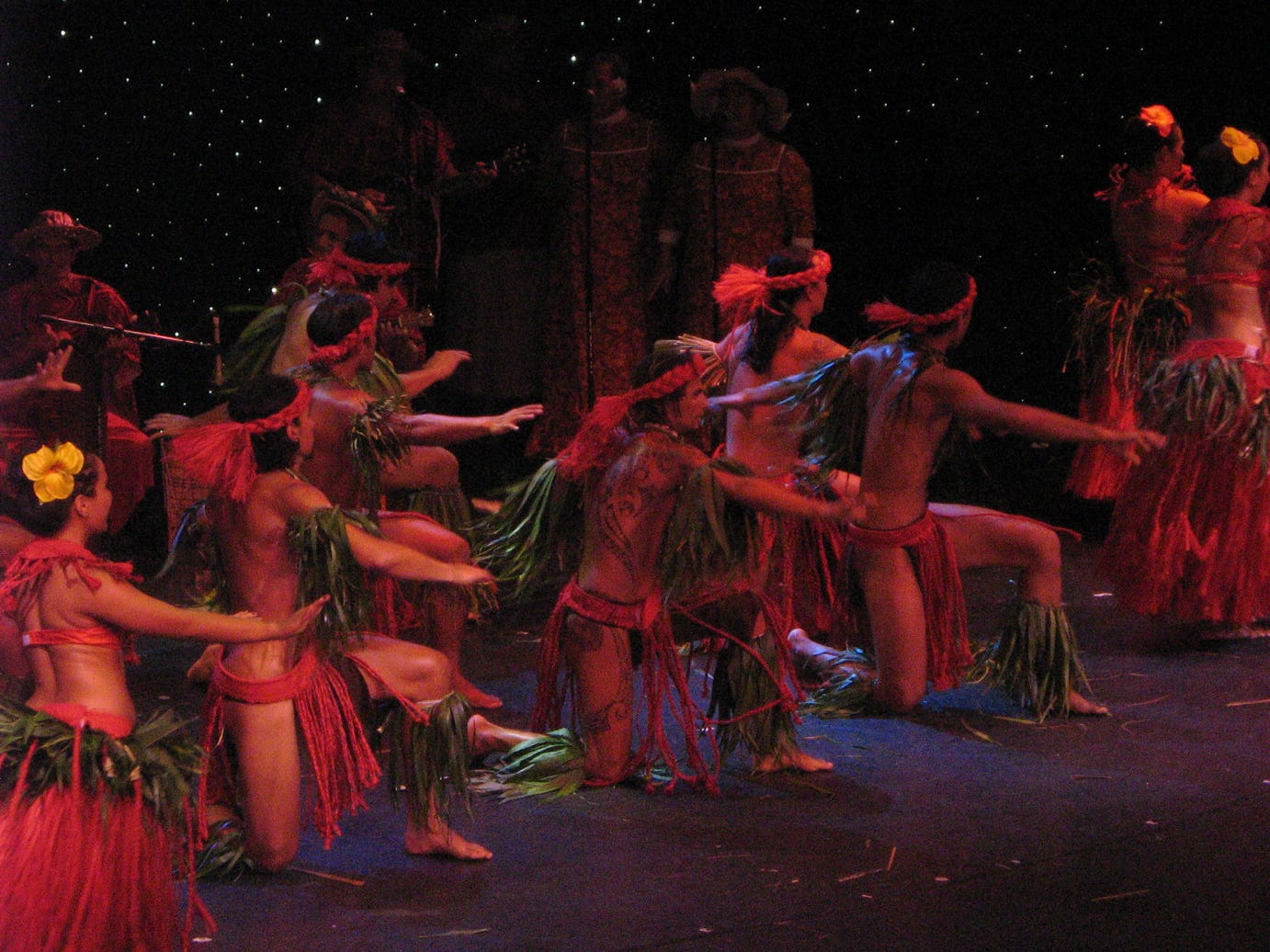 Tradition und show - Studienzyklus Tahiti. Foto A.A.Bispo