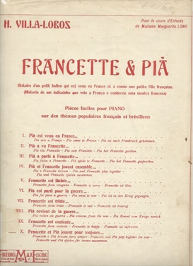 H. Villa-Lobos. Francette & Pia