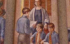 Wandmalerei Kathedrale von S. Francisco